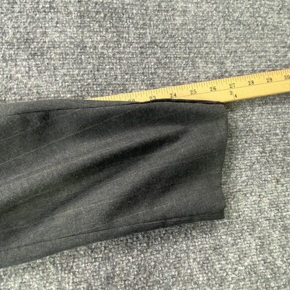 Vintage Donald Brooks Blazer Mens 44R Gray Pinstripe Wool ACWA Union USA 60s 70s - Picture 12 of 15